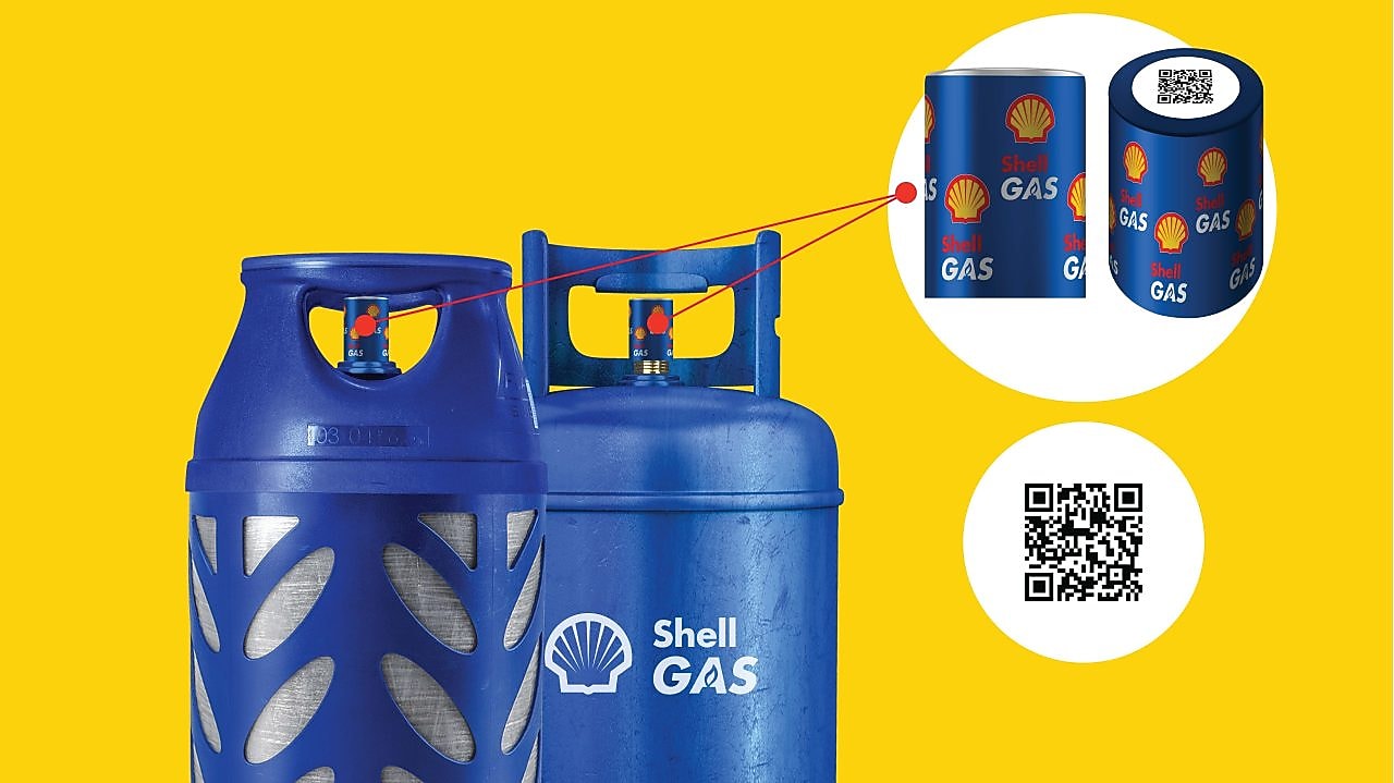Shell Gas QR code
